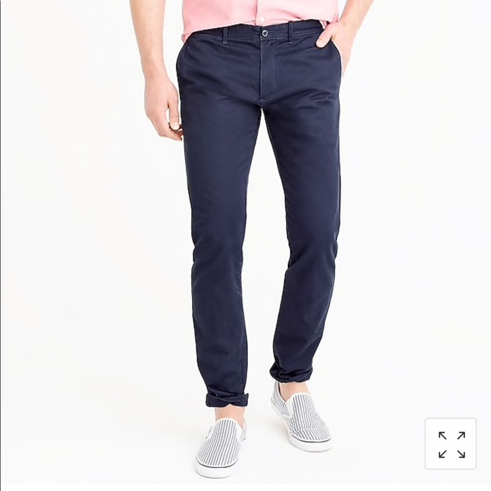 Navy J. Crew Men’s Broken In Chinos